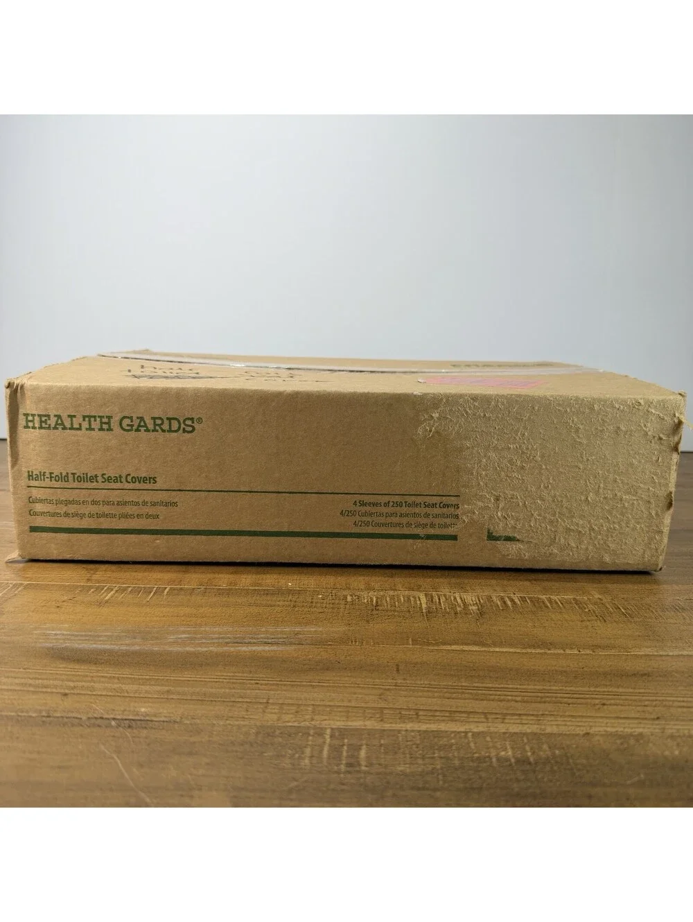 NEW Health Gards DS-1000 Half Fold Toilet Seat Covers 1000 Count 4x250 Bulk